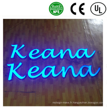 Lettre lumineuse LED, lettre de canal LED, lettre alphabet LED